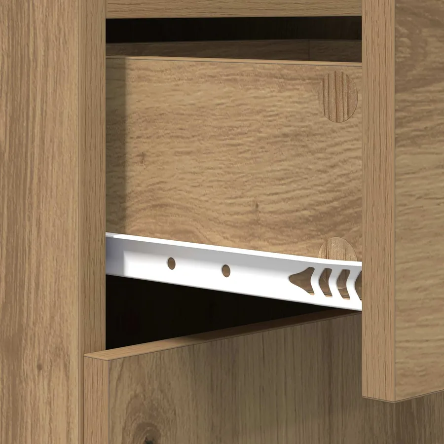 Buffet chêne artisanal 45 x 42,5 x 93 cm Bois d'ingénierie - 10