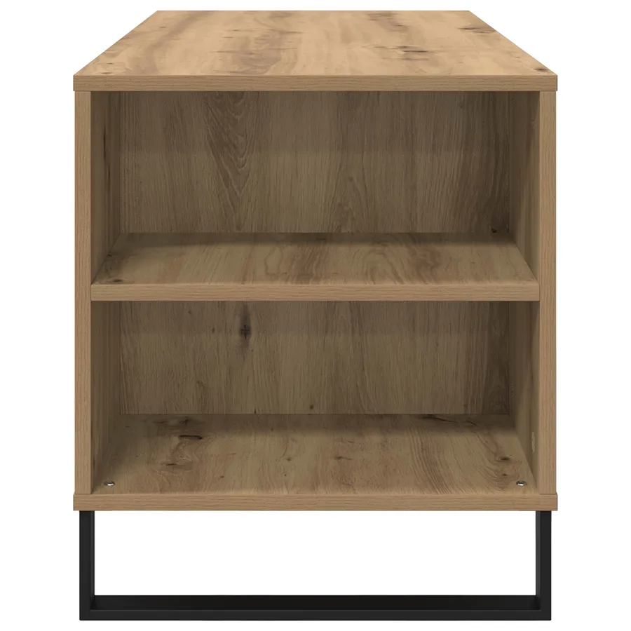 Table basse Chêne artisanal 102 x 44,5 x 50 cm - 7