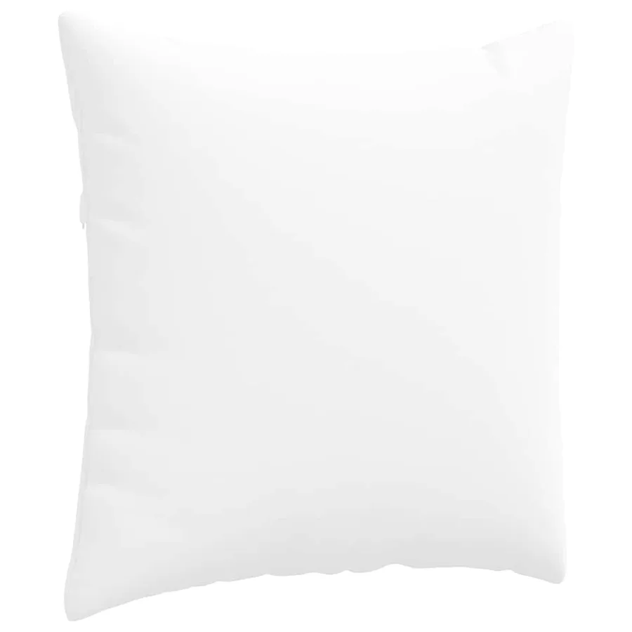 Coussins de canapé 2 pcs Blanc 60 x 60 cm tissu - 5