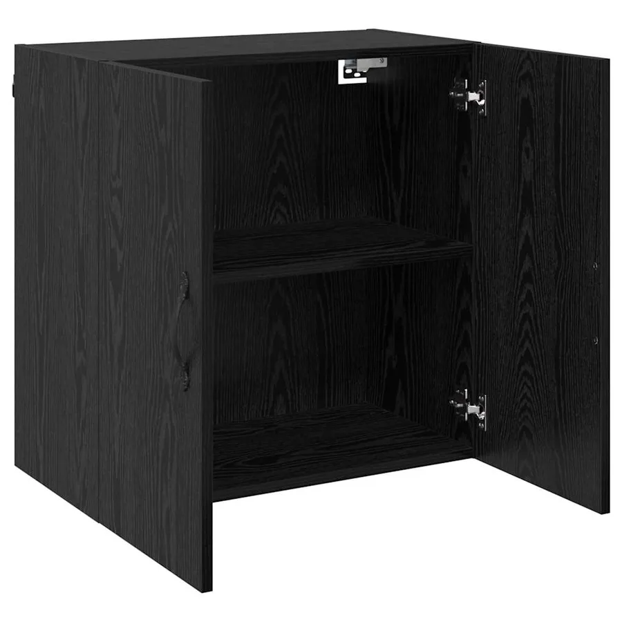 Armoire Murale Chêne noir 60 x 31 x 60 cm Bois d'ingénierie - 5
