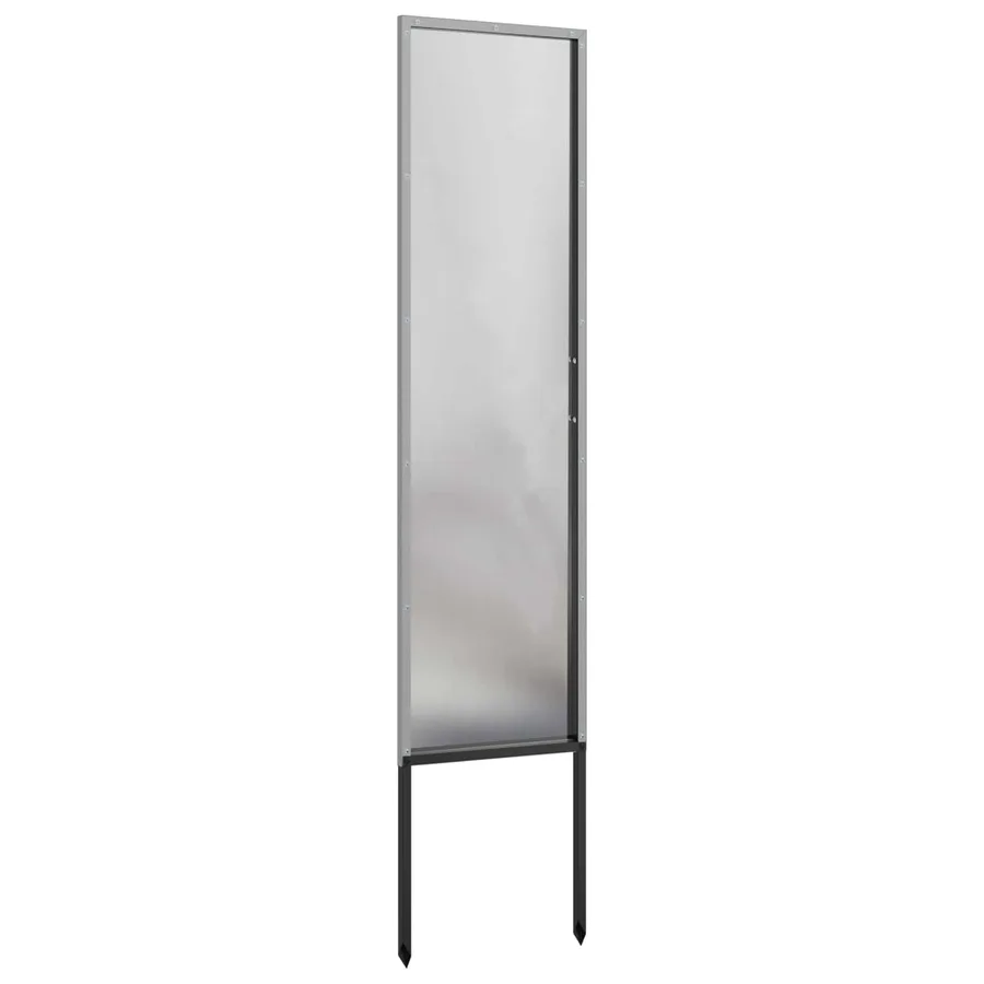 Écran de confidentialité de jardin Fretwork Argenté 32 x 140 cm - 5
