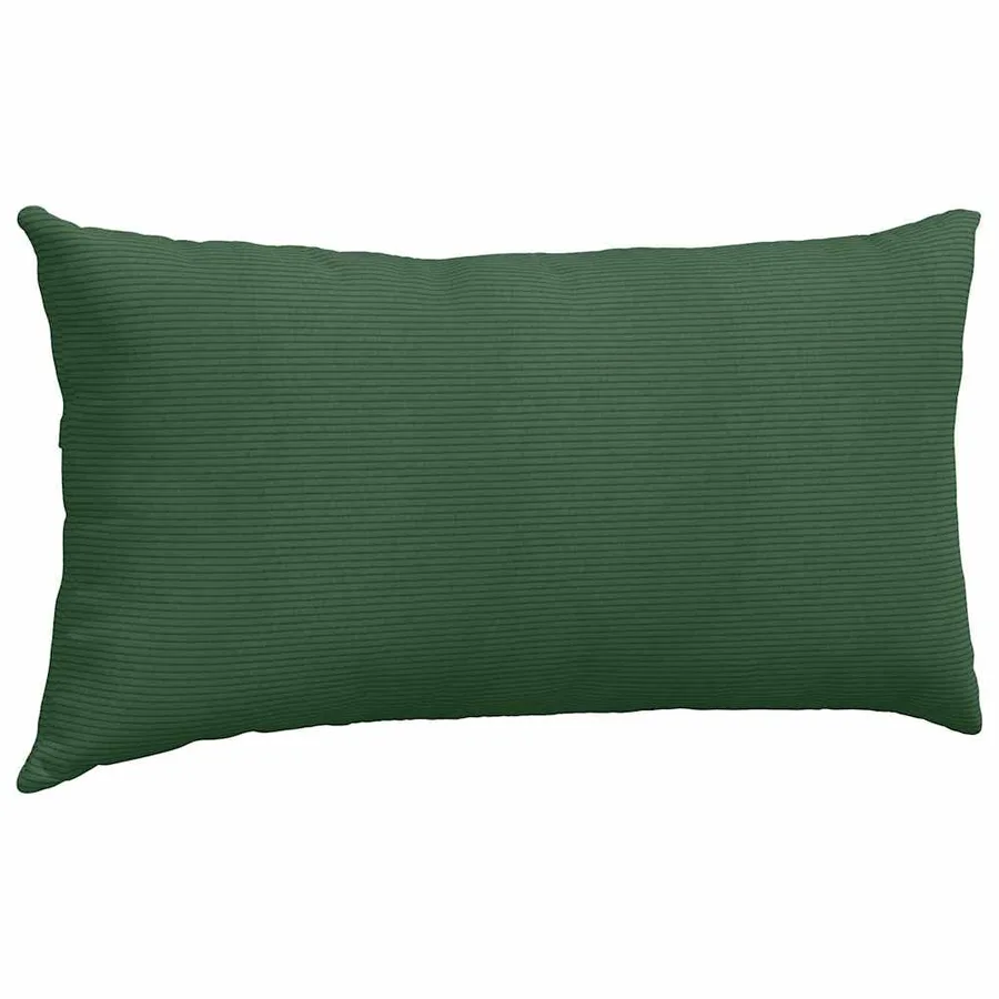 Coussins de canapé 2 pcs Vert foncé 80 x 40 cm - 5
