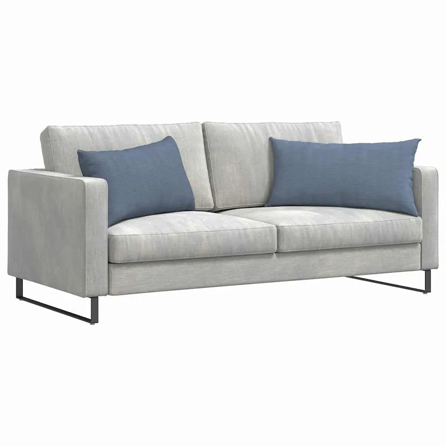 Coussins de canapé 2 pcs Bleu 80 x 40 cm - 3