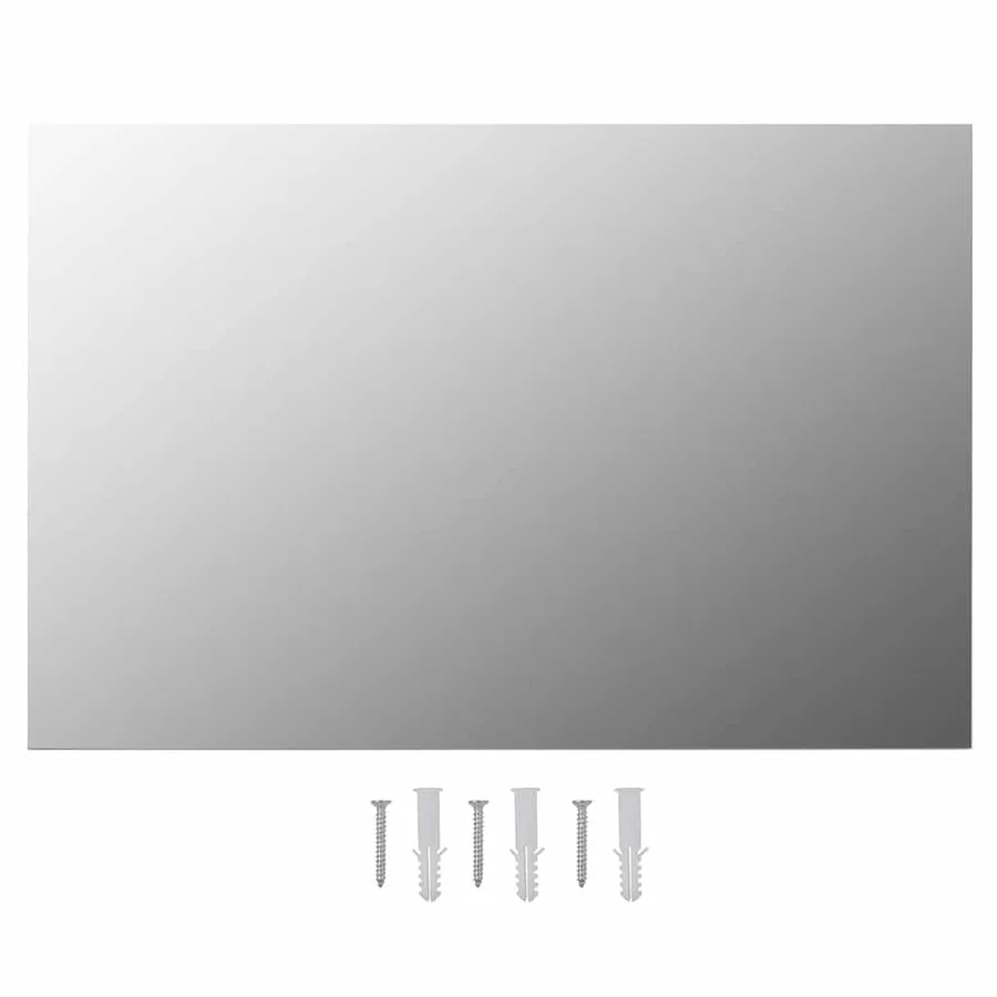 Miroir mural avec lampes LED Rectangulaire Verre - 8