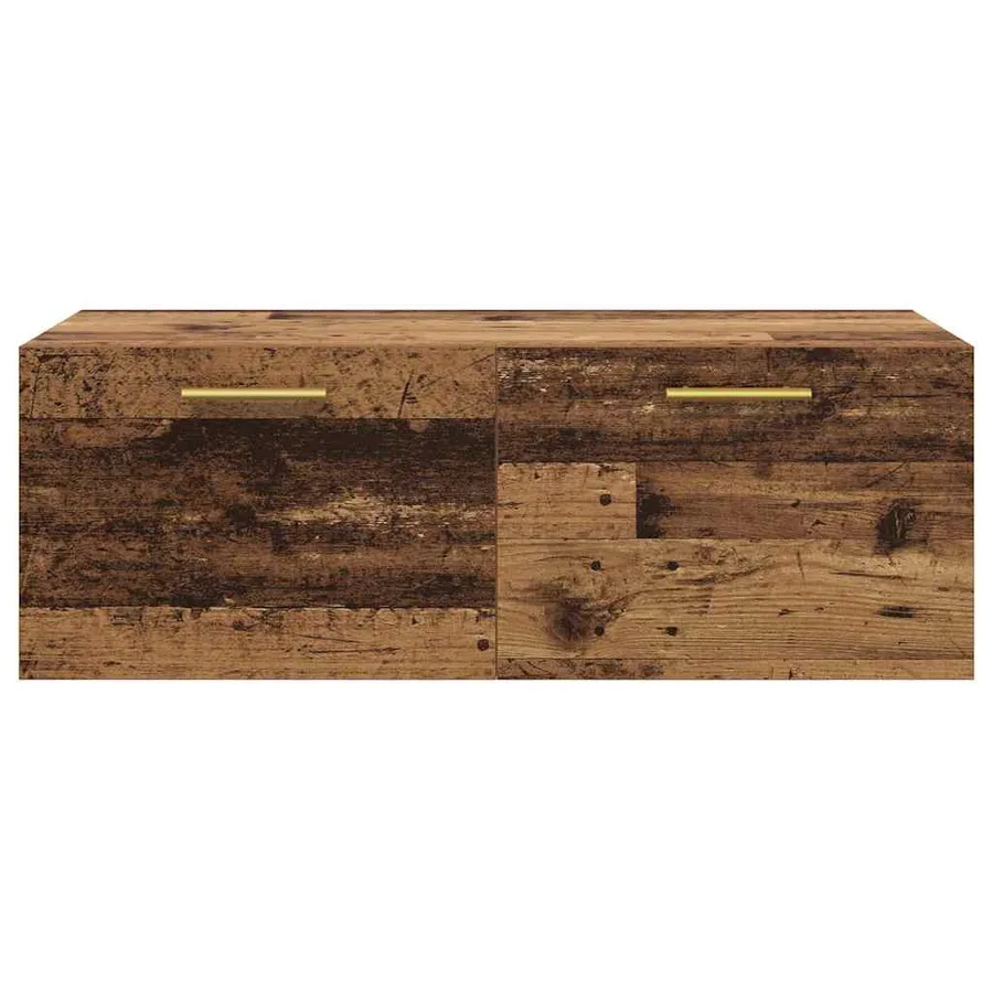 Meuble mural Bois ancien 100 x 36.5 x 35 cm Bois d'ingénierie - 6