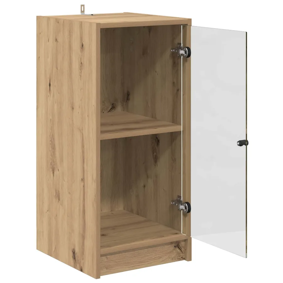 Buffet chêne artisanal 35 x 37 x 76 cm Bois d'ingénierie - 5