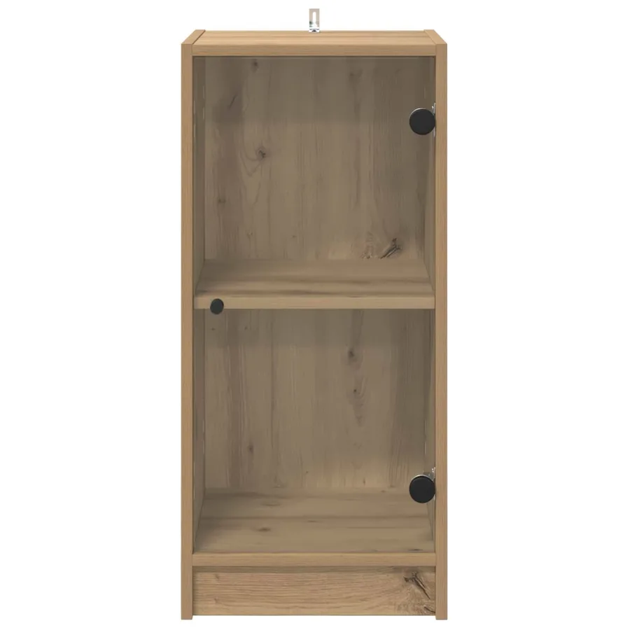 Buffet chêne artisanal 35 x 37 x 76 cm Bois d'ingénierie - 6