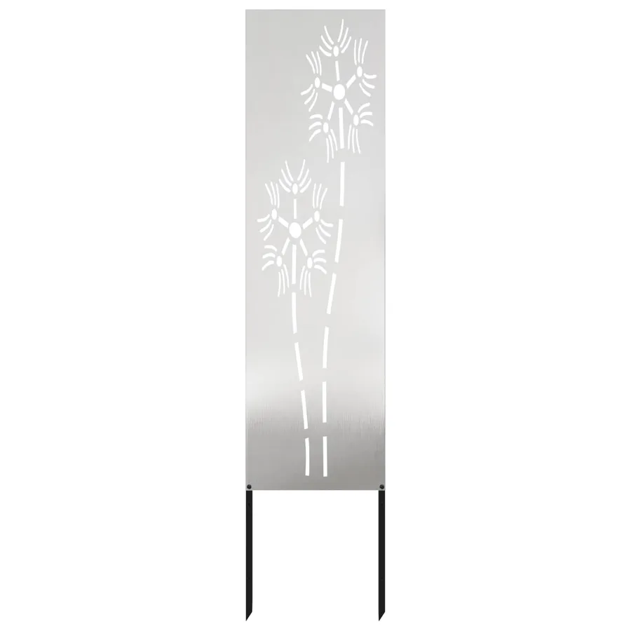 Écran de confidentialité de jardin Fretwork Argenté 32 x 140 cm - 2