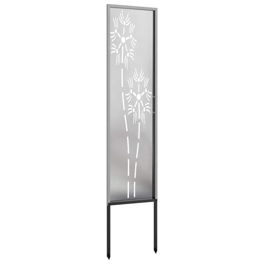 Écran de confidentialité de jardin Fretwork Argenté 32 x 140 cm - 5