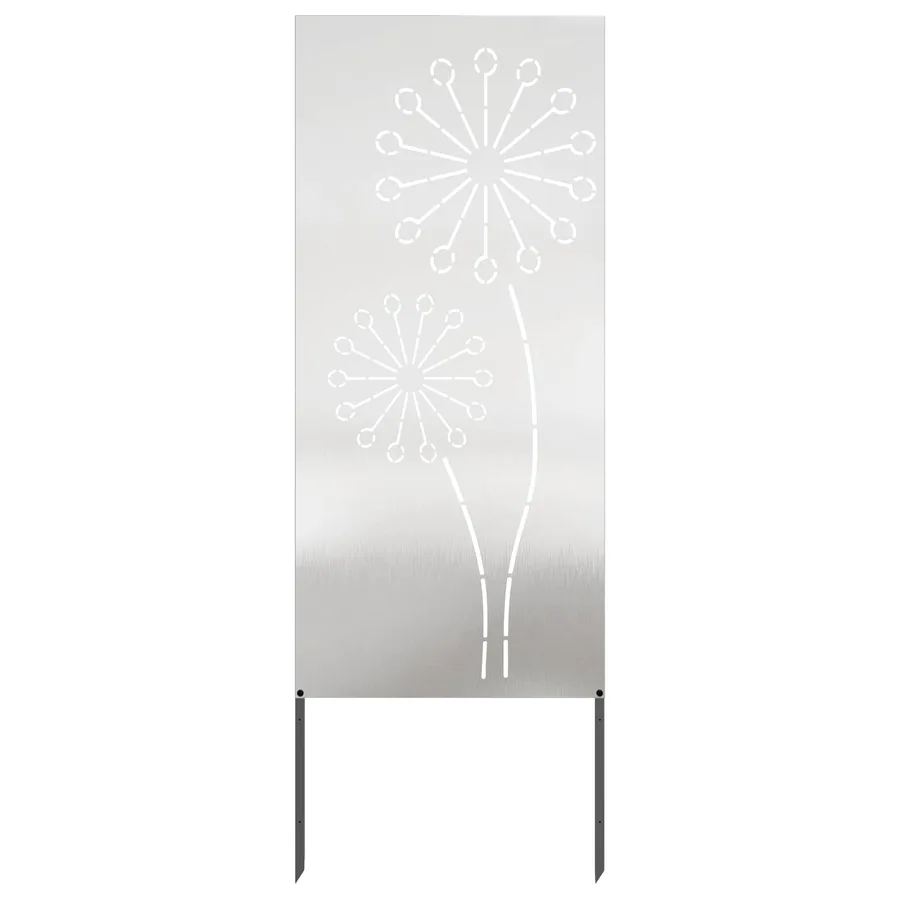 Écran de confidentialité de jardin Fretwork Argenté 50 x 140 cm - 2