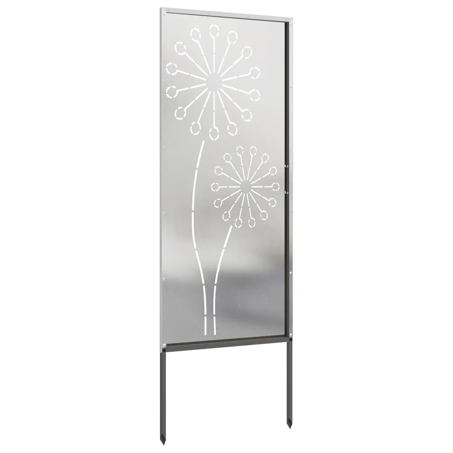 Écran de confidentialité de jardin Fretwork Argenté 50 x 140 cm - 5