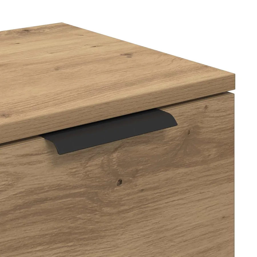 Buffet Chêne artisanal 60 x 30 x 70 cm Bois d'ingénierie - 9