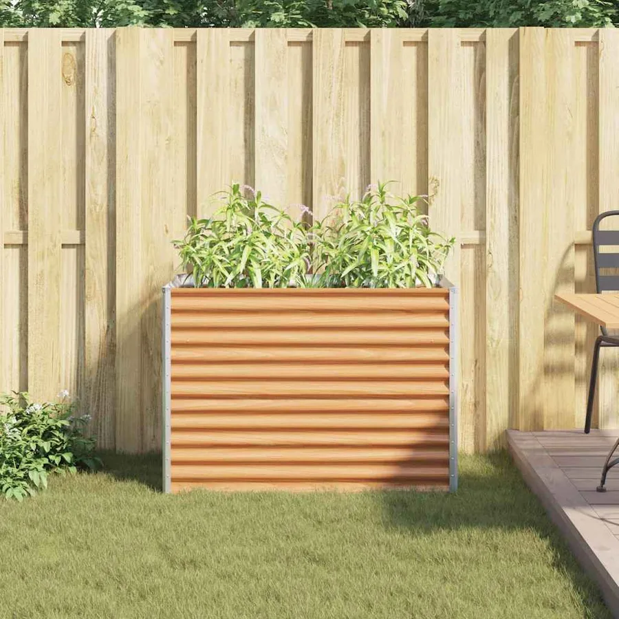 Jardinière surélevée 98 x 50 x 68 cm Acier galvanisé - 4