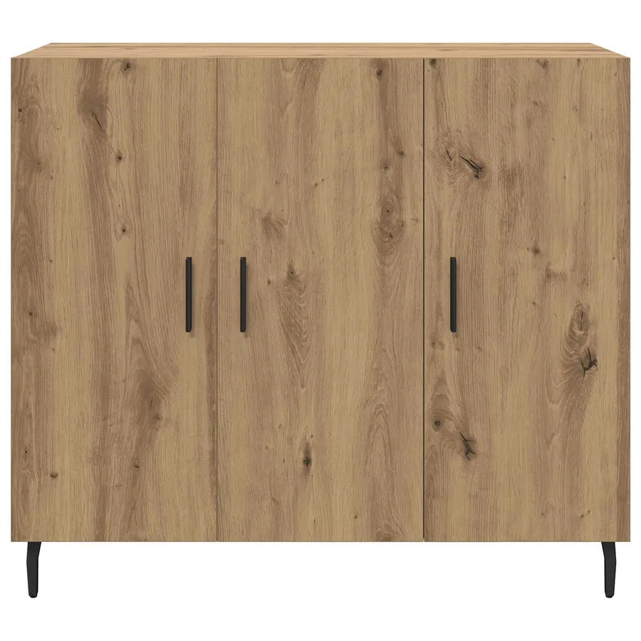 Buffet Chêne artisanal 90 x 34 x 80 cm Bois d'ingénierie - 6