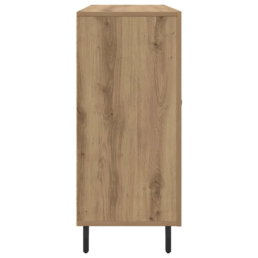 Buffet Chêne artisanal 90 x 34 x 80 cm Bois d'ingénierie - 7