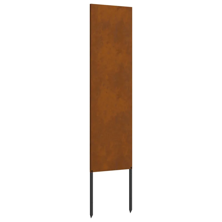Écran de confidentialité de jardin Fretwork Rouillé 32 x 140 cm - 2