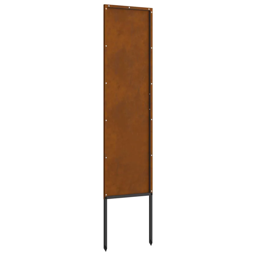 Écran de confidentialité de jardin Fretwork Rouillé 32 x 140 cm - 7