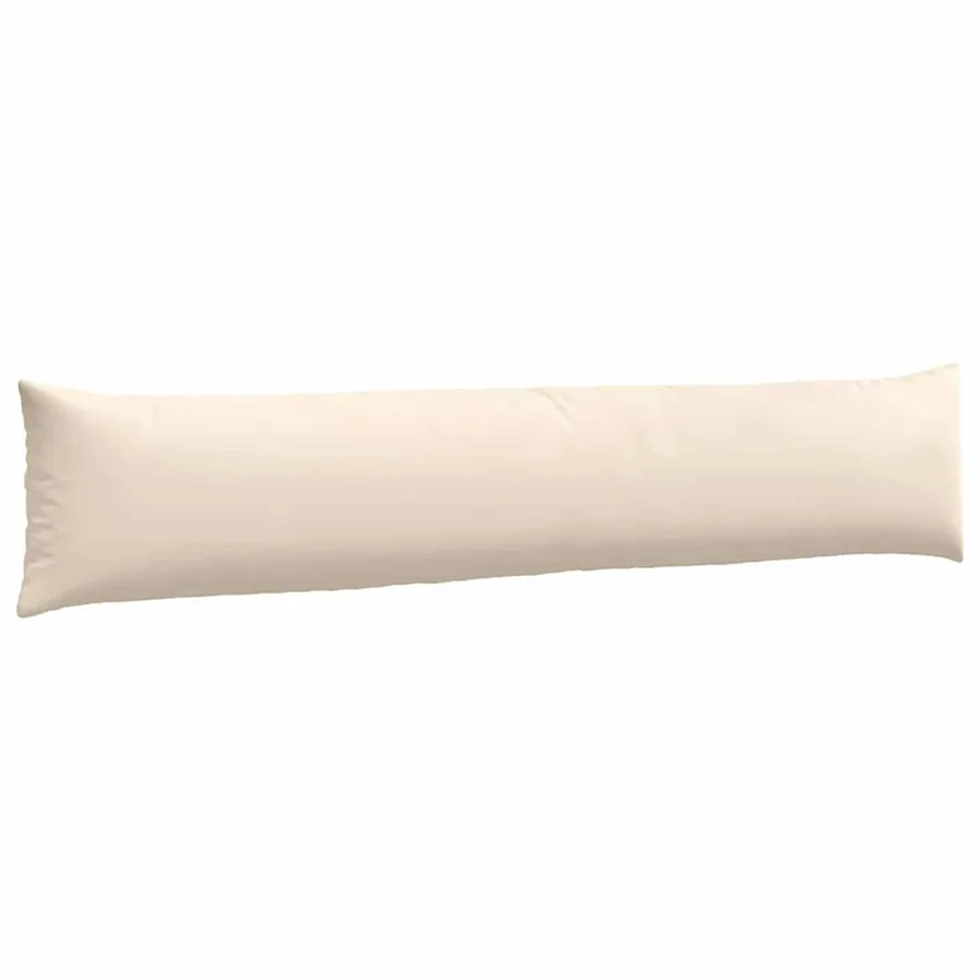 Coussins de canapé 2 pcs Beige 200 x 40 cm tissu - 5