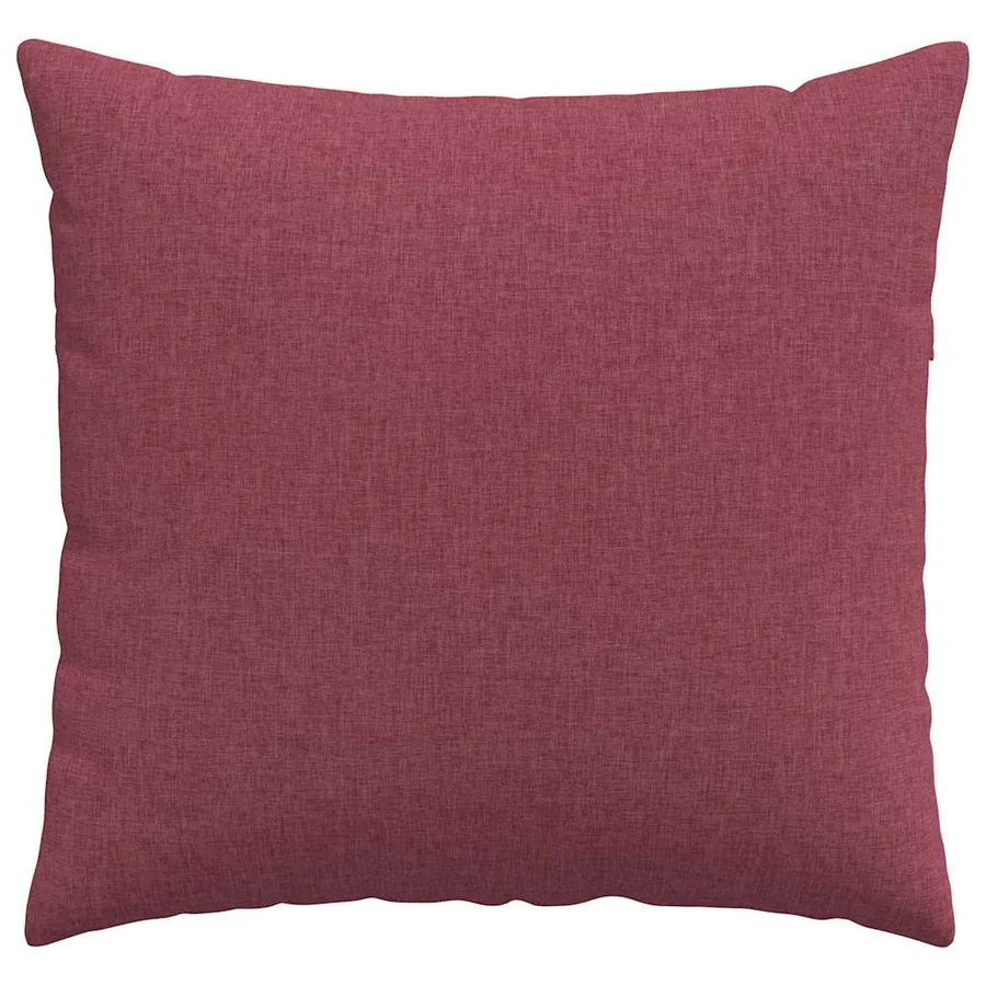Coussins de canapé 2 pcs Bordeaux 45 x 45 cm tissu - 6