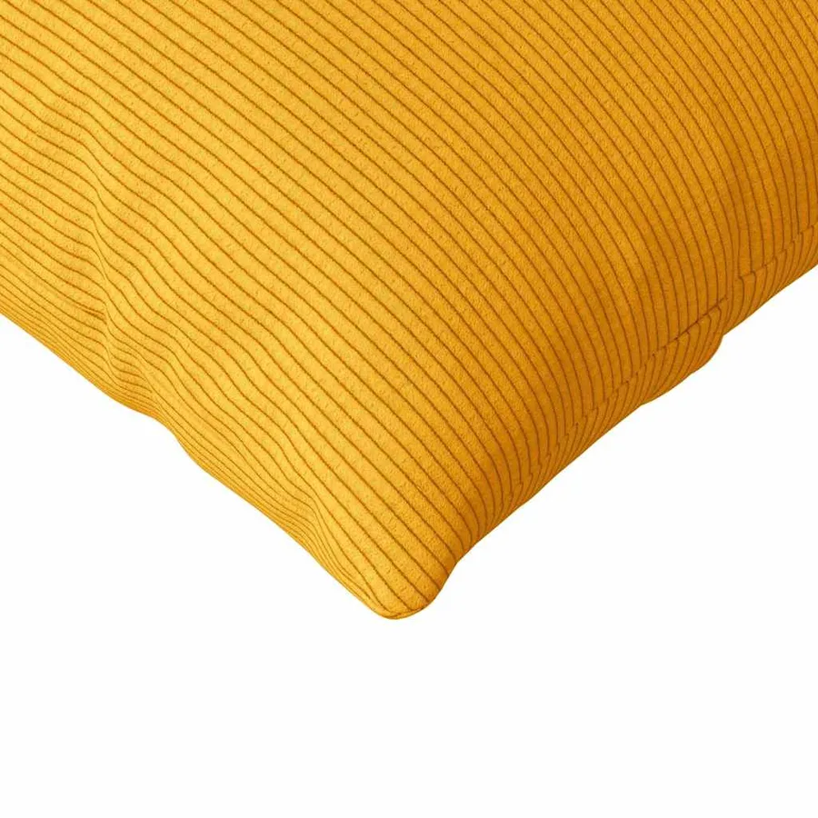 Coussins de canapé 2 pcs Jaune clair 145 x 40 cm - 7