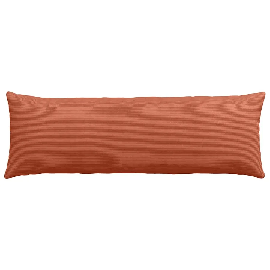 Coussins de canapé 2 pcs Rouge orange 120 x 40 cm - 6
