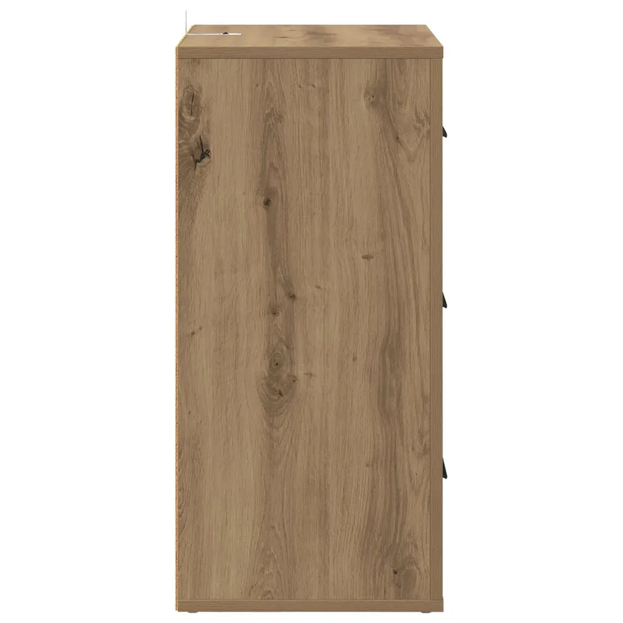 Buffet Chêne artisanal 40 x 33 x 70 cm Bois d'ingénierie - 7