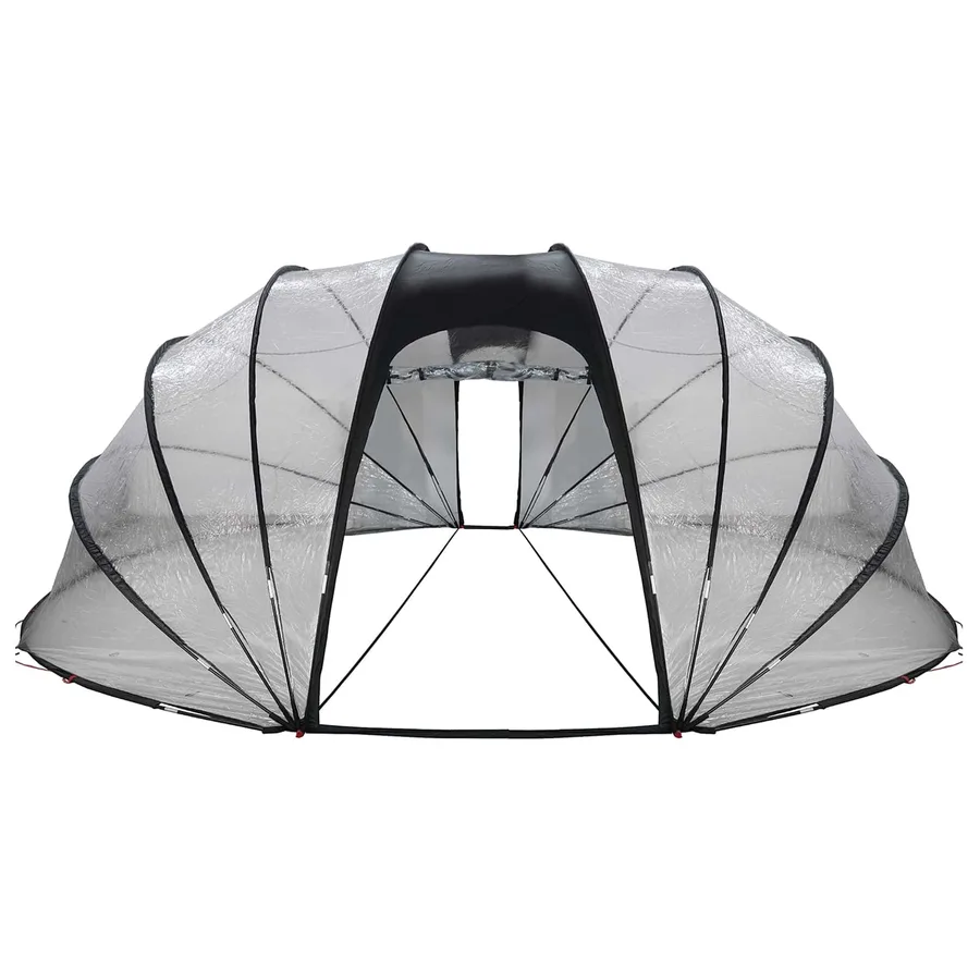 Dôme de tente de piscine Transparent 538 x 440 x 204 cm PVC - 5