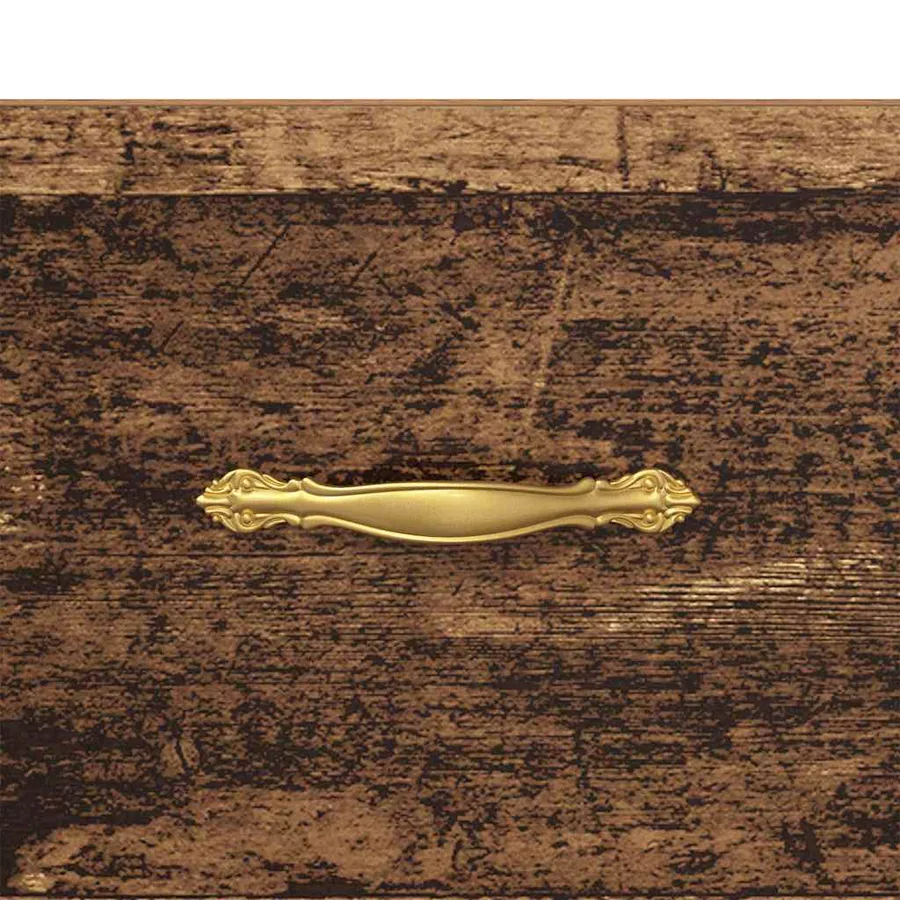 Cabinet de chevet 2 pcs Bois ancien 40 x 35 x 47,5 cm - 11