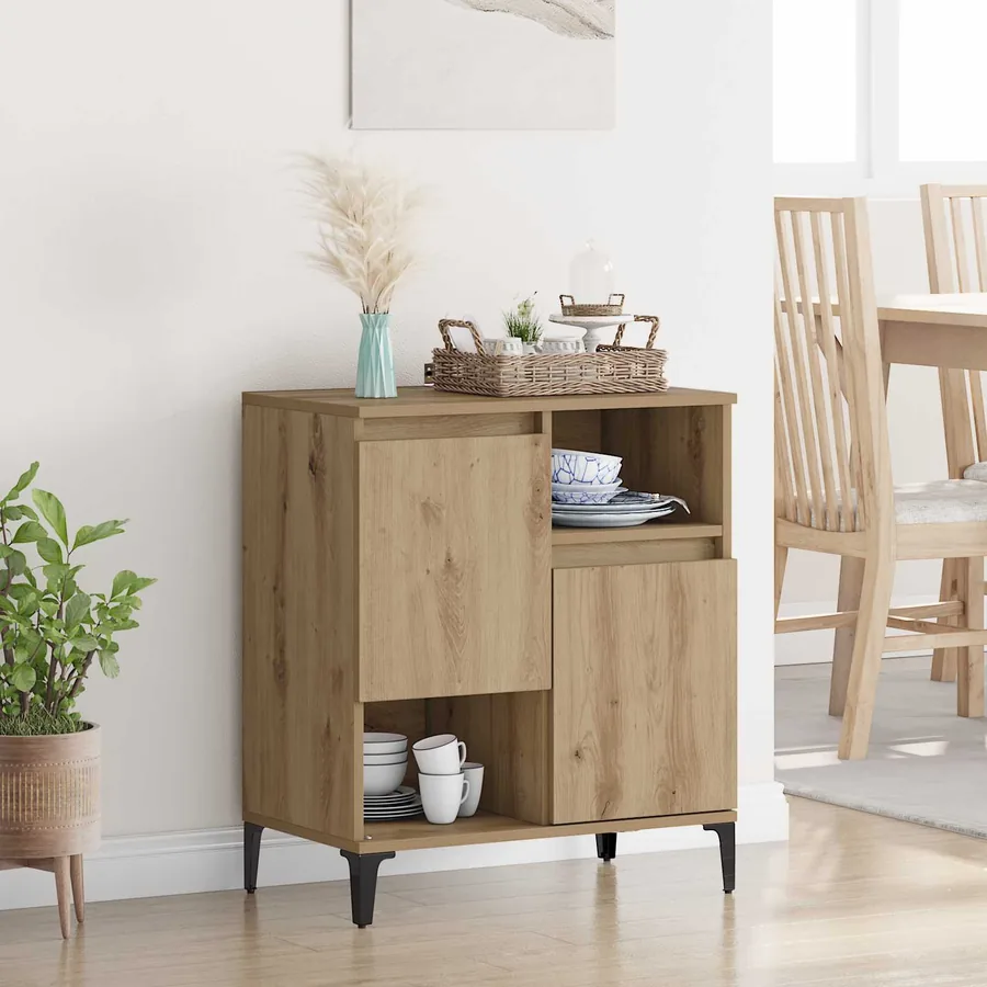 Buffet Chêne artisanal 60 x 35 x 70 cm Bois d'ingénierie