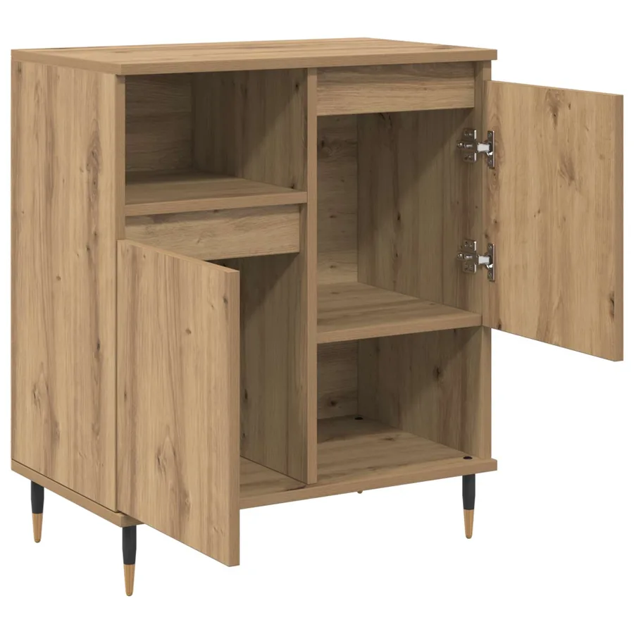 Buffets 3 pcs Chêne artisanal - 6