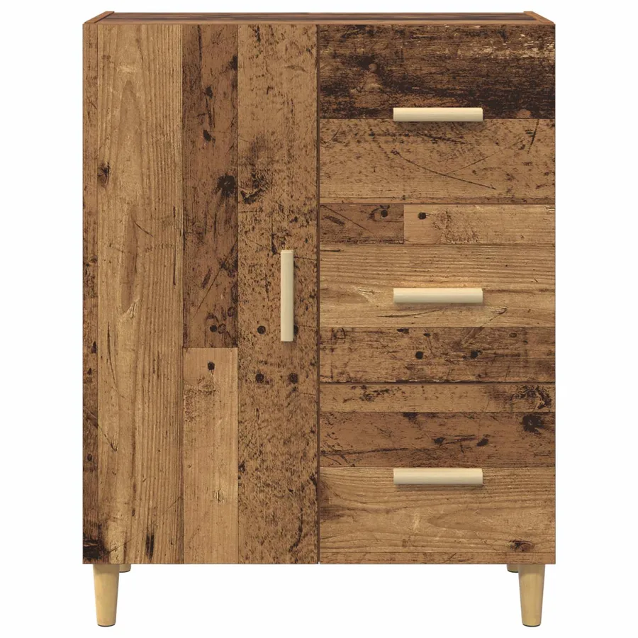 Buffet Bois ancien 34 x 69,5 x 90 cm Bois d'ingénierie - 6