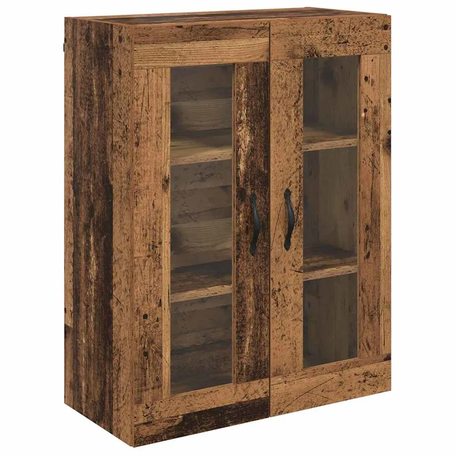 Meuble mural Bois Ancien 69,5 x 34 x 90 cm - 2