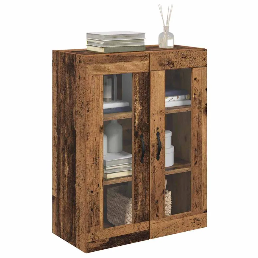 Meuble mural Bois Ancien 69,5 x 34 x 90 cm - 3