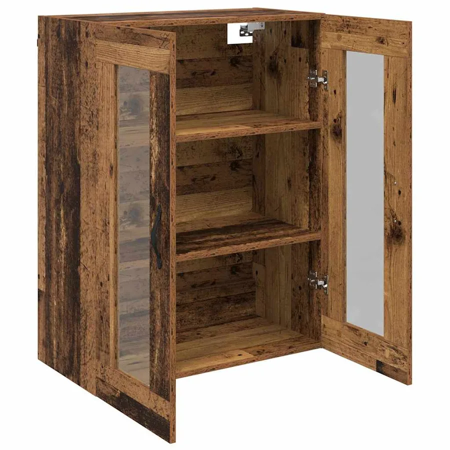 Meuble mural Bois Ancien 69,5 x 34 x 90 cm - 5