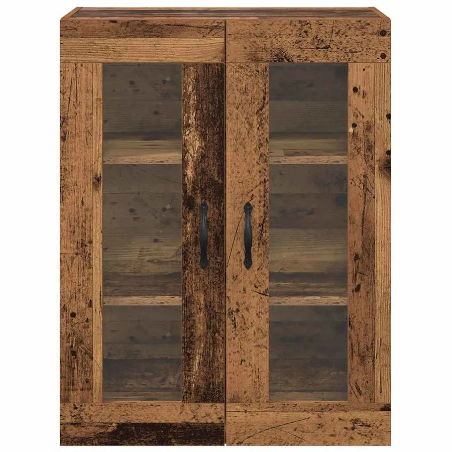 Meuble mural Bois Ancien 69,5 x 34 x 90 cm - 6