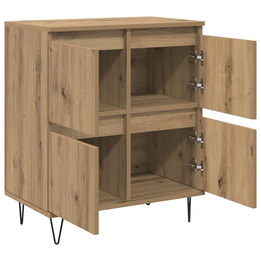 Buffet Chêne artisanal 60 x 35 x 70 cm - 5