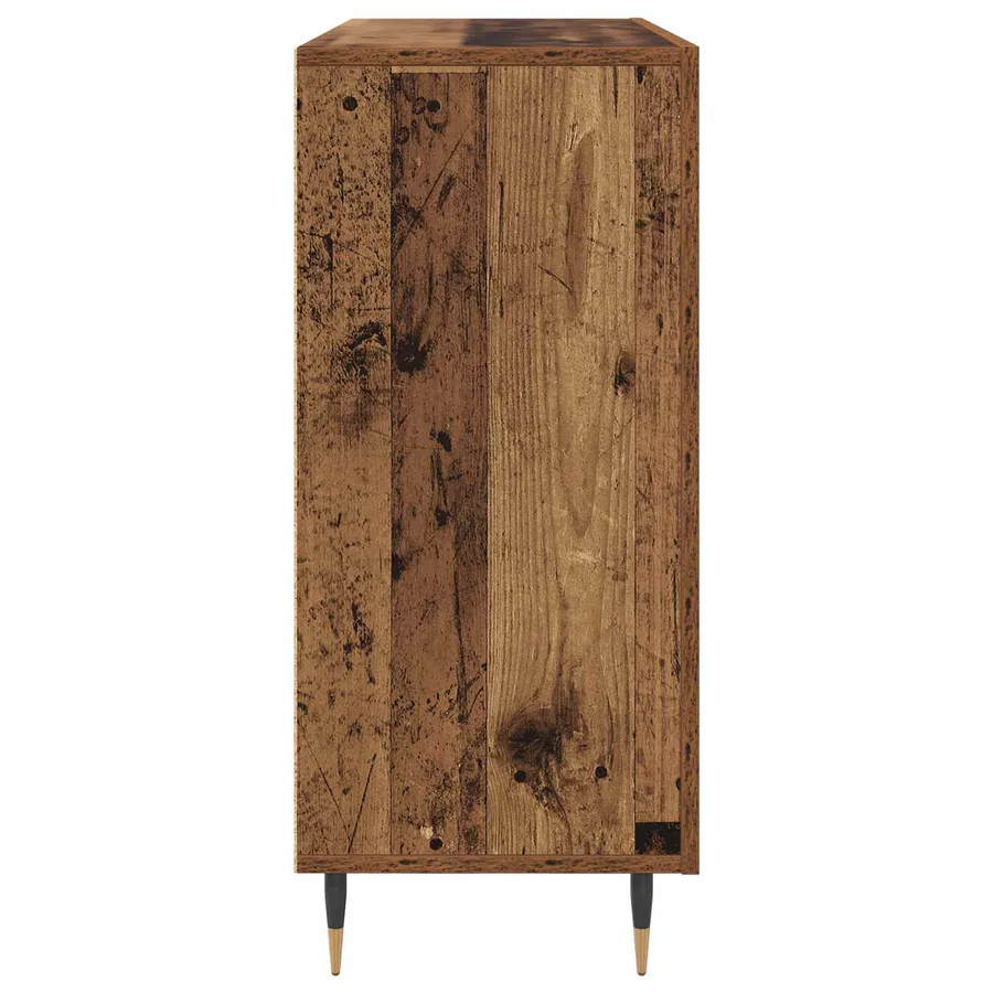 Buffet Bois ancien 90 x 34 x 80 cm Bois d'ingénierie - 7