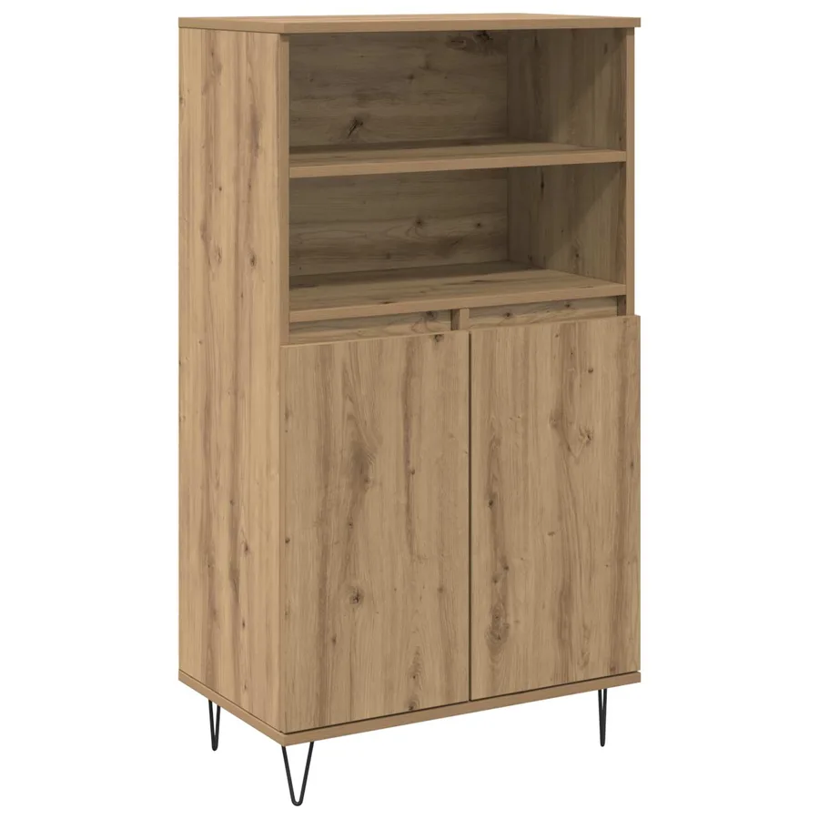 Haut Armoire Marron 60 x 36 x 110 cm Bois d'ingénierie - 2