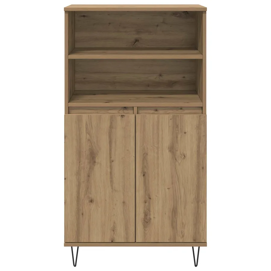 Haut Armoire Marron 60 x 36 x 110 cm Bois d'ingénierie - 6