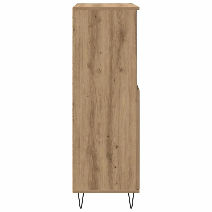 Haut Armoire Marron 60 x 36 x 110 cm Bois d'ingénierie - 7