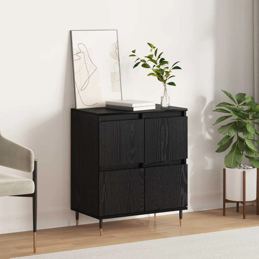 Buffet Chêne noir 60 x 35 x 70 cm