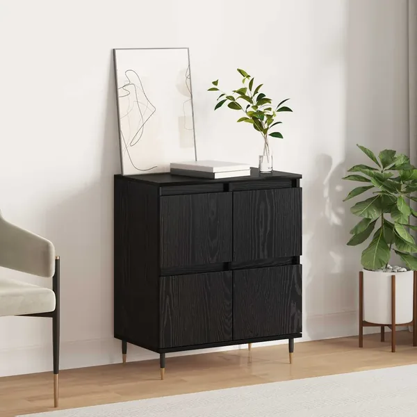 Buffet Chêne noir 60 x 35 x 70 cm