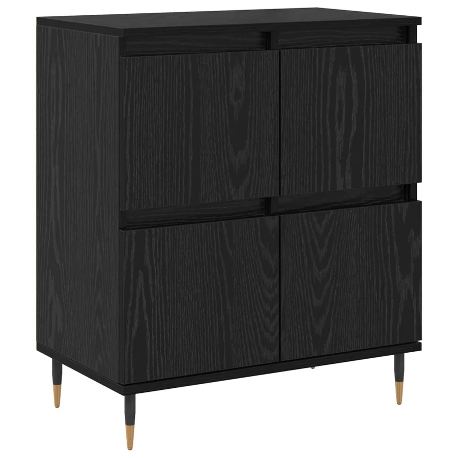 Buffet Chêne noir 60 x 35 x 70 cm - 2