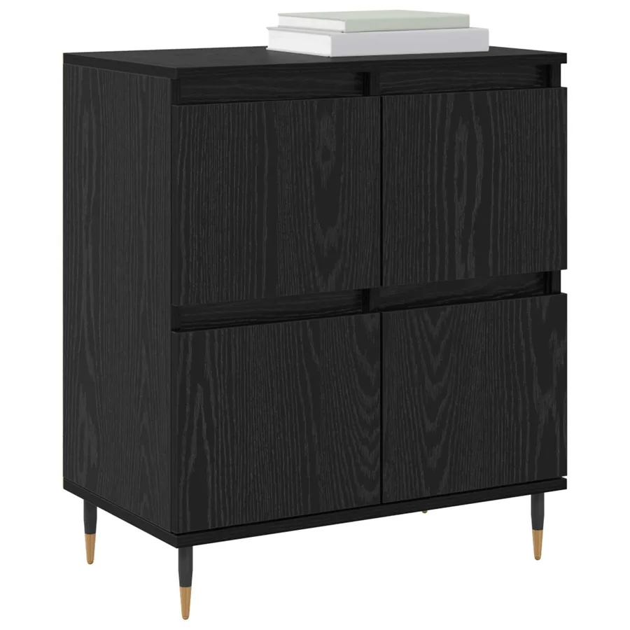 Buffet Chêne noir 60 x 35 x 70 cm - 3