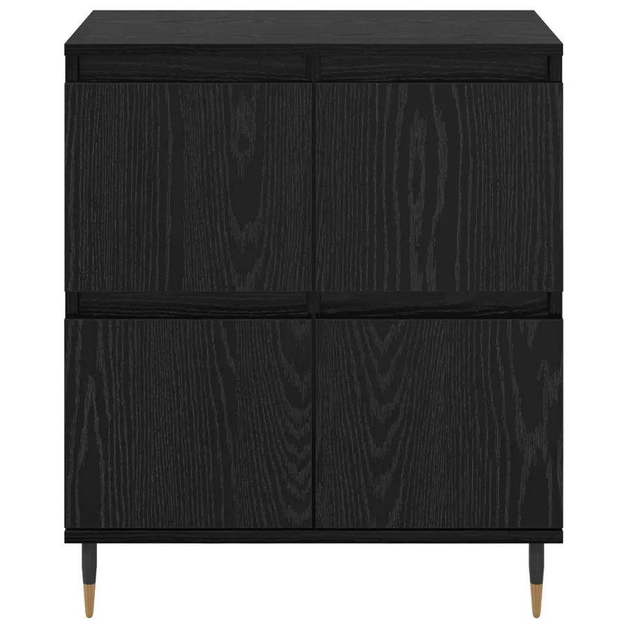 Buffet Chêne noir 60 x 35 x 70 cm - 6