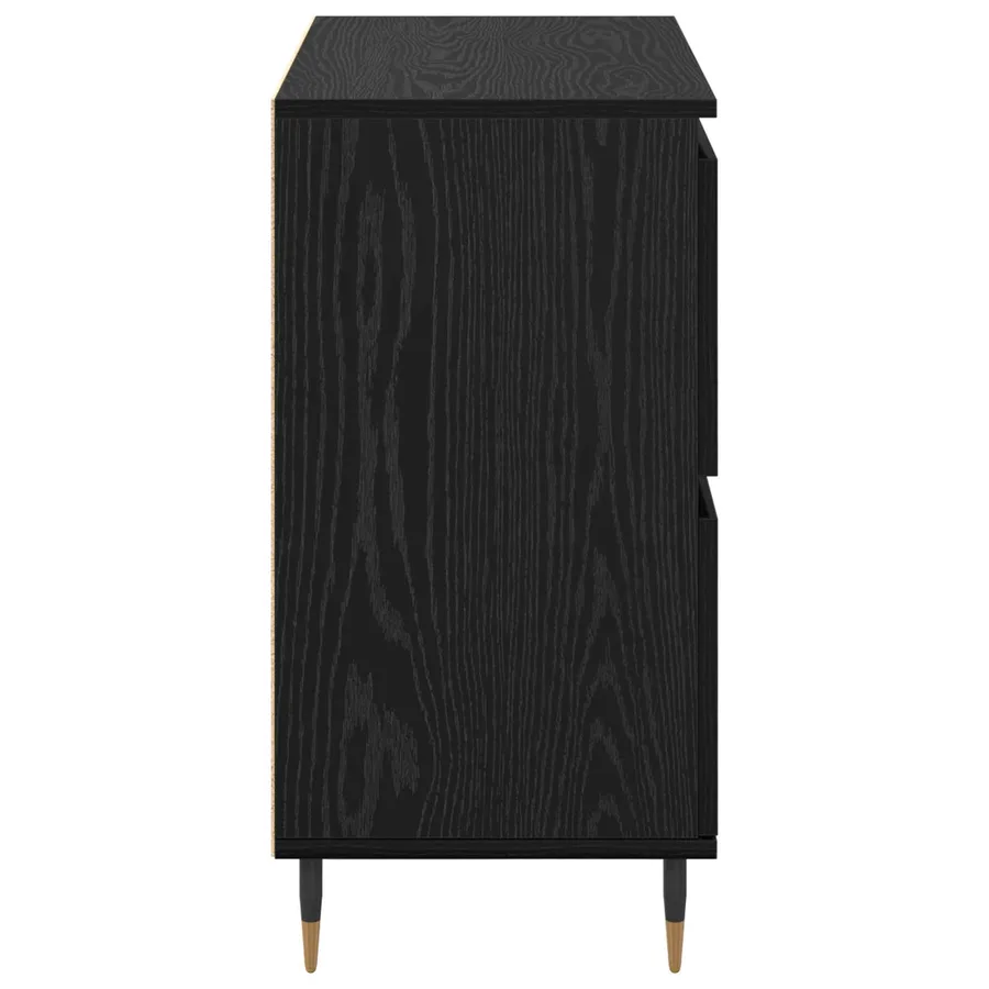 Buffet Chêne noir 60 x 35 x 70 cm - 7