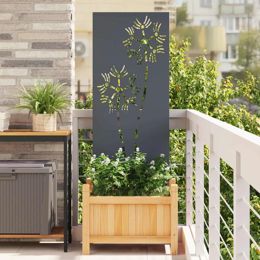 Écran de confidentialité de jardin Anthracite 50 x 140 cm