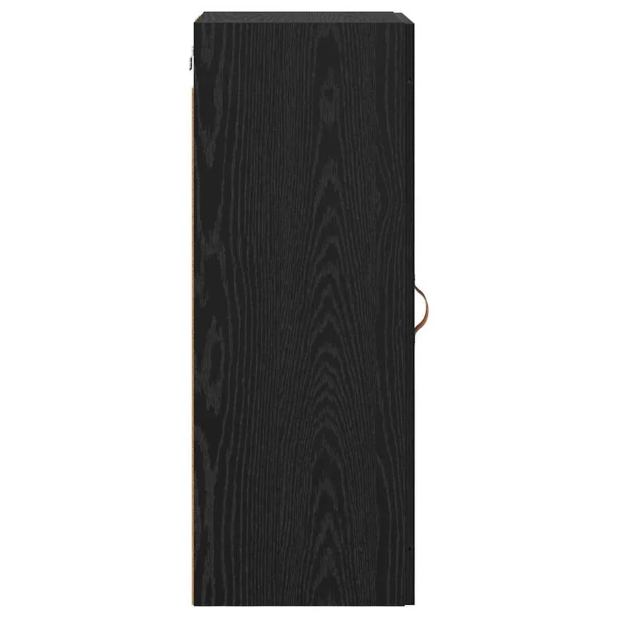 Meuble mural Chêne noir 34,5 x 34 x 90 cm Bois d'ingénierie - 6