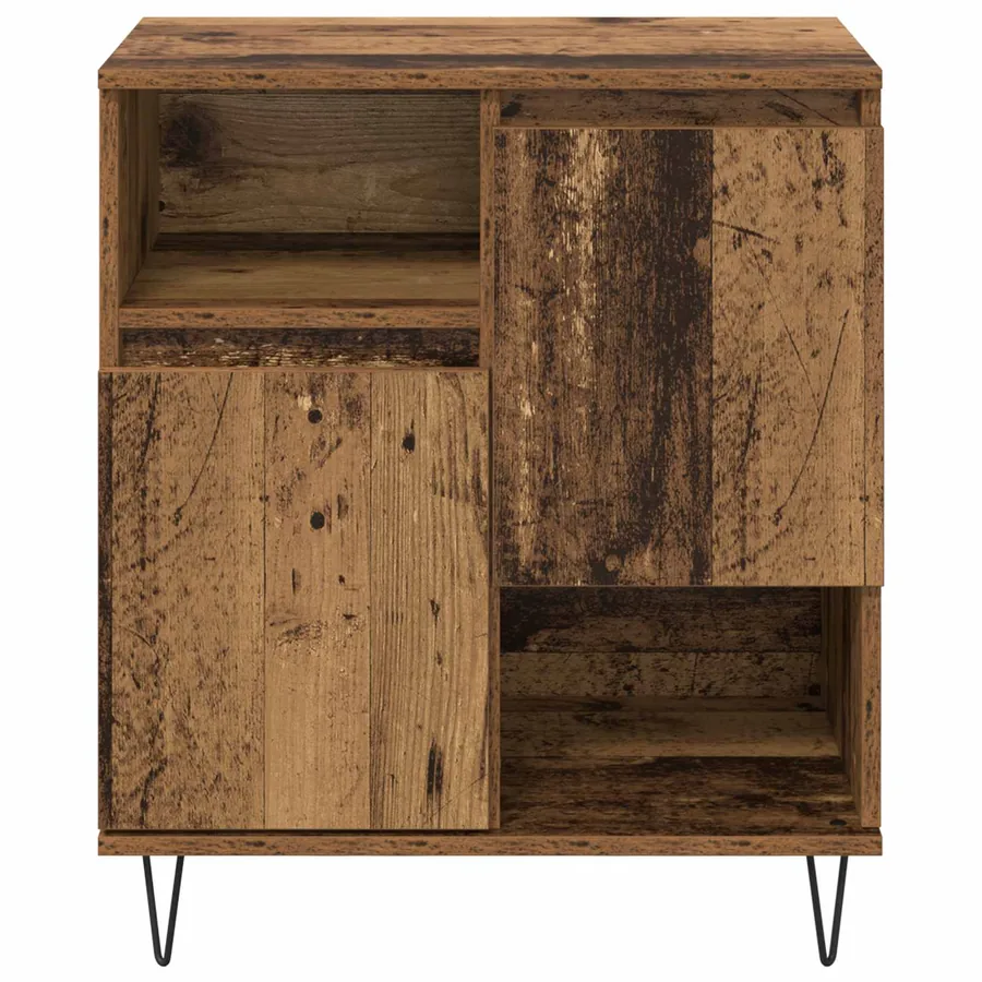Buffet 2 pcs Bois ancien 60 x 35 x 70 cm - 7