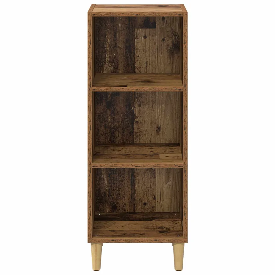 Buffet Bois ancien 34,5 x 32,5 x 90 cm Bois d'ingénierie - 5